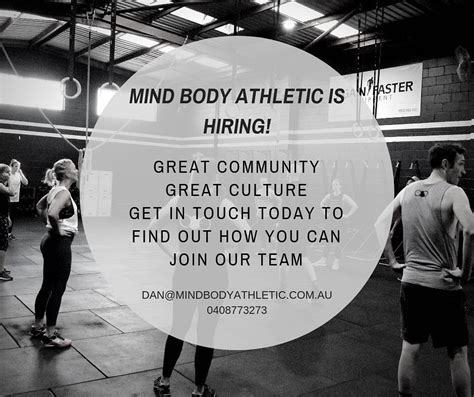 Mind Body Athletic Is Hiring How To Find Out Mind Body Gym Workouts