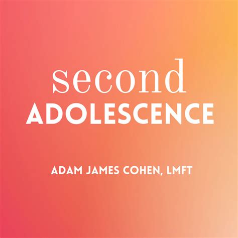 Second Adolescence Podcast On Spotify