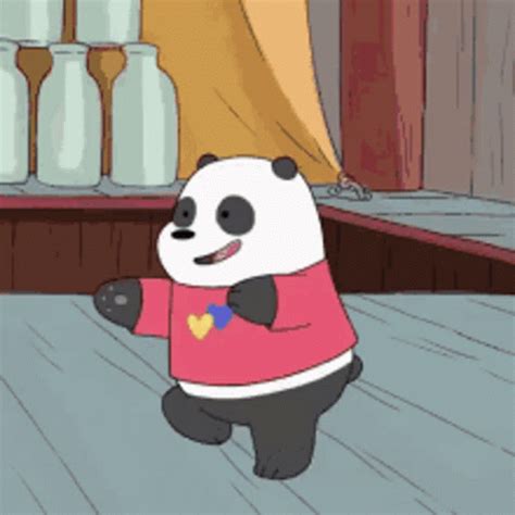 We Bare Bears Panda GIF We Bare Bears Panda Dancing Descubrir Y Compartir GIFs