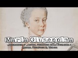I figli dell'imperatrice Maria Teresa d'Austria: Maria Giuseppina - YouTube