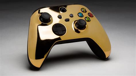 Colorware 24k Gold Controllers Are A Luxury Way To Game On A