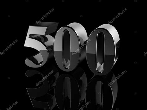 Number 500 Stock Photo By ©elenven 58637397