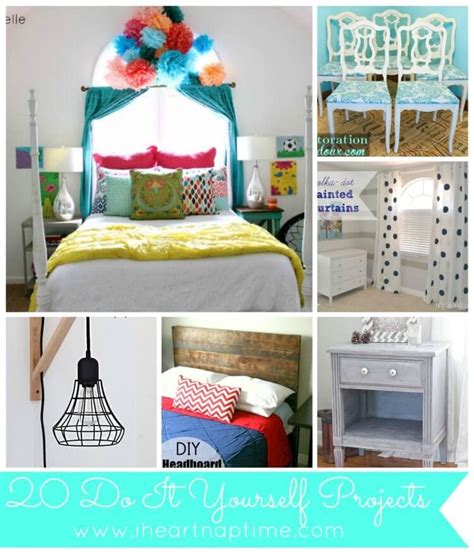 A compilation of special interest projects and manuals for the repair and care of homes, autos, appliances, hobby equipment. 20 DIY Projects {Link Party Features} - I Heart Nap Time