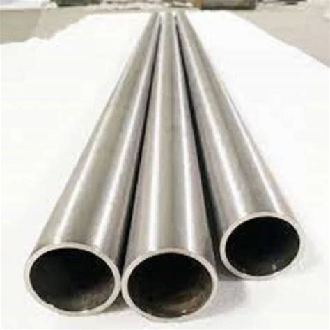 Mild Steel Polished MS Round Pipe Size 2 Inch Dia Material Grade