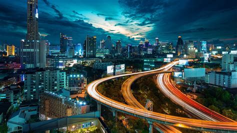 5400958 4896x3264 Downtown Crowded Thailand Headlights Public