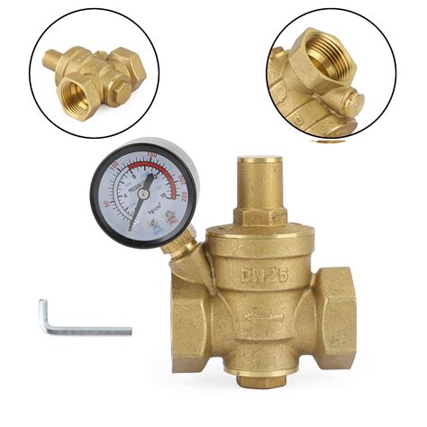 Dn25 1 Brass Adjustable Water Pressure Reducing Regulator Valves With