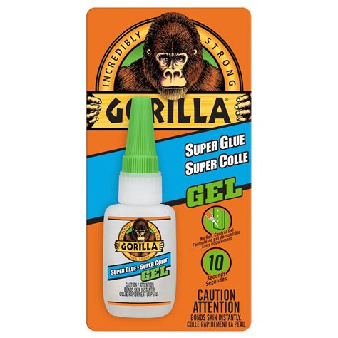 Gorilla Gorilla Super Glue Gel 15g The Home Depot Canada
