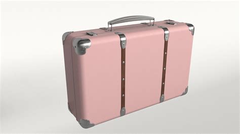 Retro Suitcase 3d Model Turbosquid 1518485