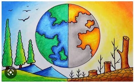 Save Earth Drawing Easy And Beautiful