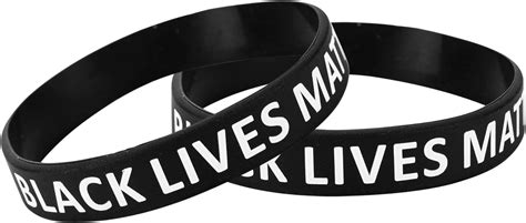 Fundraising For A Cause Black Lives Matter Wristband