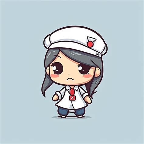 Premium Ai Image Adorable Girl In Nurse Outfits Ai Generated