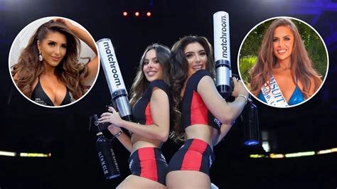 Meet The Sexy Ring Girls For Anthony Joshua Vs Jermaine Franklin