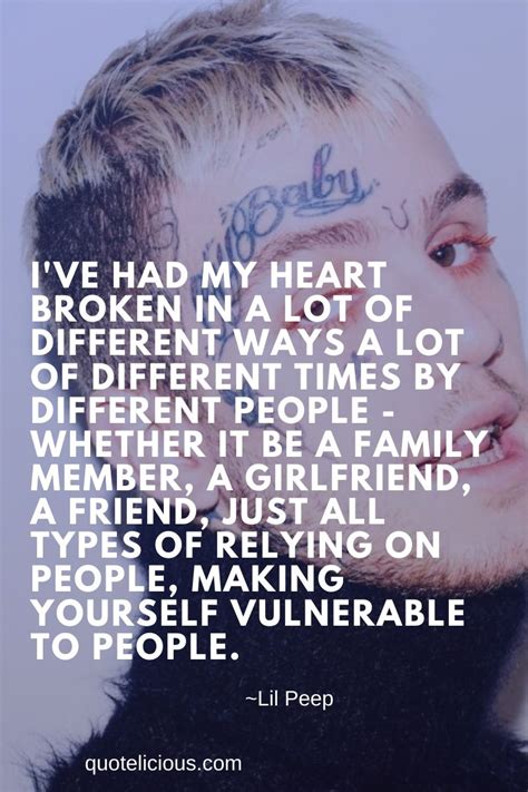 Sad Quotes By Lil Peep Pic Head