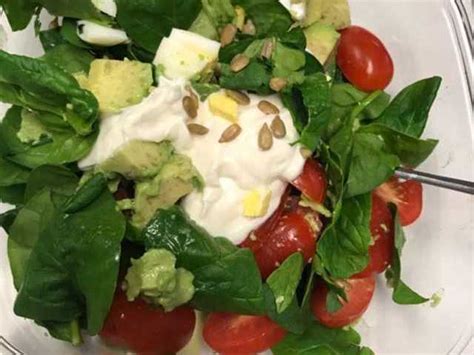 Spinach Avocado Salad Recipe