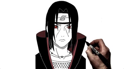 How To Draw Itachi Step By Step Naruto Mới Nhất 2023 Vẽvn