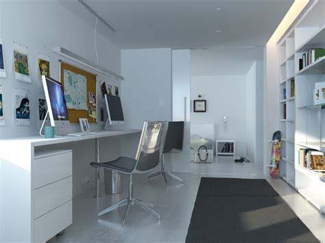 (WIP)Small home office #3 by PhoenixBai on DeviantArt