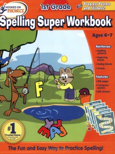 Hooked On Phonics St Grade Spelling Super Workbook Hooked On Phonics Hot Sex Picture