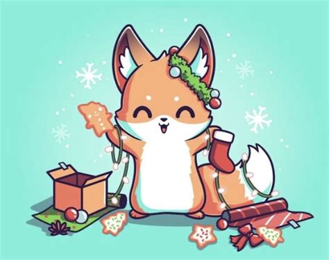 Crafty Fox Cute Animal Drawings Kawaii Cute Fox Drawing