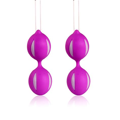 2pcs Female Smart Vaginal Ball Weighted Woman Kegel Vaginal Tight Exercise Vibration Massager