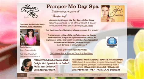 Pampermedayspaca Spa Pamper Me Day Spa Whit Pamper Me Day Spa