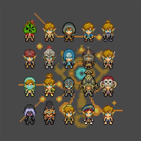 Browse the user profile and get inspired. Link: Pixel of The Wild - Zelda Breath Of The Wild - T ...