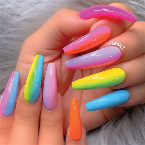A nail design for those who have already mastered the basics. Celebrate Pride Month with These Rainbow Nail Art Designs ...