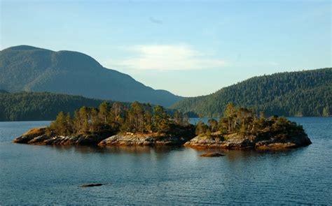 Free Coastal Islands Of British Columbia Stock Photo