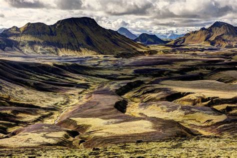 Islande Fjallabak Nature Reserve Mountains Matthieu Ricard · Art