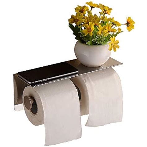 Double Toilet Paper Holders Roll Holder Sus304 Stainless Steel
