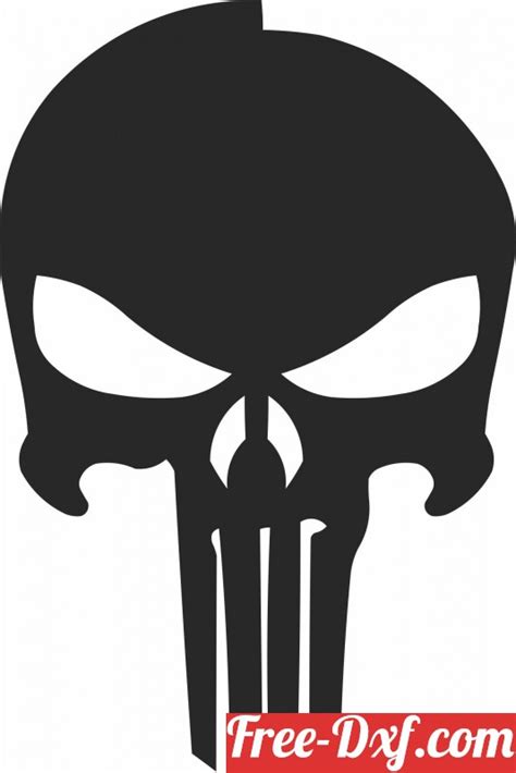 Download Punisher Skull Cliparts Svg Jkmmj High Quality Free
