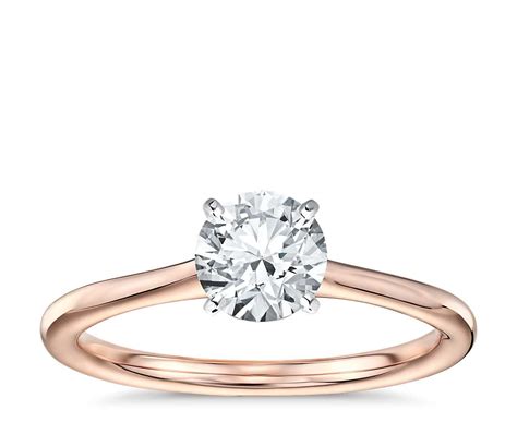 We did not find results for: Petite Solitaire Engagement Ring in 14k Rose Gold | Blue Nile