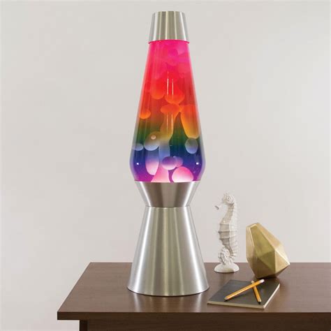 Large Classic Rainbow Lava Lamp