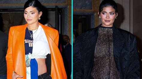 Kylie Jenner Bares Baby Bump In Statement Making Nyfw Looks Pics