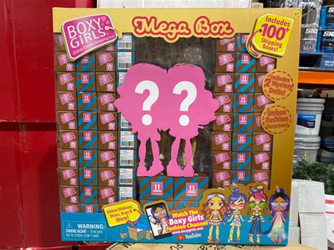 Boxy Girls Mega Box Online Shopping Fun Dolls W 100 Ship Boxes Gandl