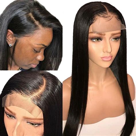 Buy Brazilian Wig 44 Straight Lace Closure Wig Lace