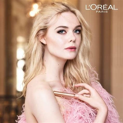 Elle Fanning For Loreal Paris エルファニング セレブ 有名人