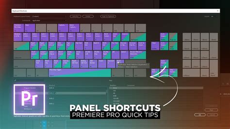 Assign Panels To Keyboard Shortcuts Premiere Pro Quick Tip Youtube