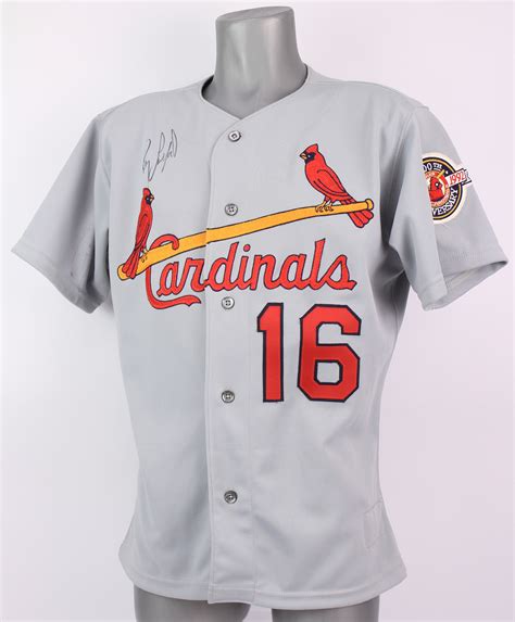 Lot Detail 1992 Ray Lankford St Louis Cardinals Signed Game Worn