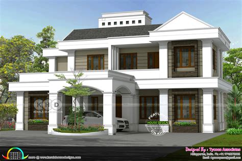 Colonial Style 4 Bhk 2850 Square Feet Kerala Home Design And Floor