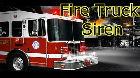 Websites, youtube, film, tv, broadcast, dvd, video games, flash, and all media. Fire Truck Siren HD - YouTube