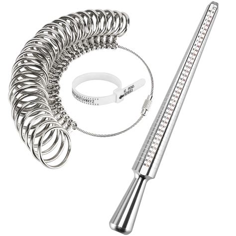 Buy Ring Measurement Tool Ring Sizer Uk Measure Scales Kit Tools For