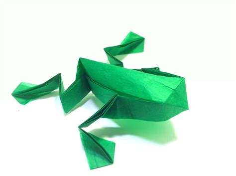 Origami Frog By Refold On Deviantart