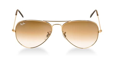 Ray Ban Rb3025 00151 Gold Gradient Aviator Sunglasses Lux Eyewear