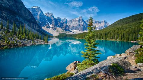 Scaricare Gli Sfondi Lago Moraine Parco Nazionale Di Banff Lago