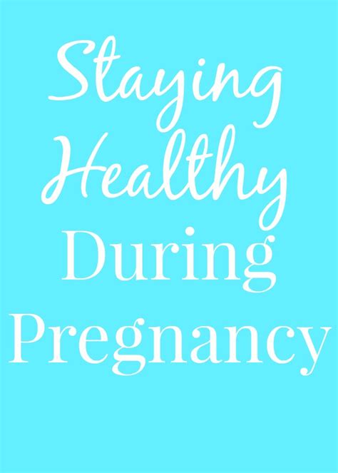 Staying Healthy During Pregnancy The Nutritionist Reviews