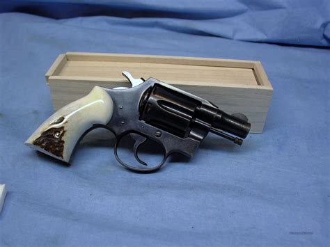 Colt Detective Special With Stag Grips For Sale