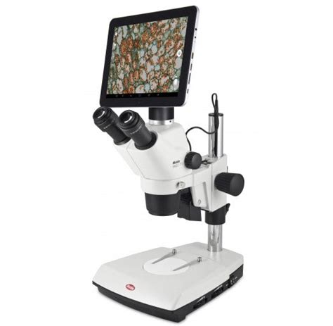 Motic Smz 171 Stereo Zoom Microscope 75x 50x W 10 Tablet