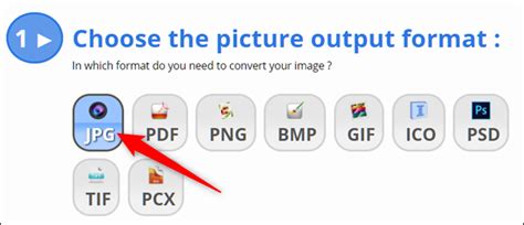Choose jpeg also means choose h.264 for video. How to Convert an Image to JPG Format