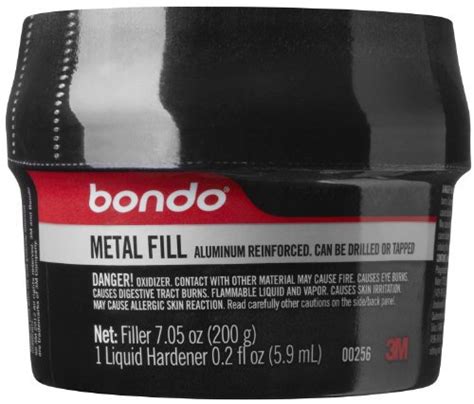 3m Bondo Metal Fill Aluminum Reinforced