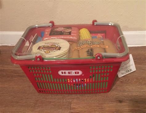 Heb Grocery Store Shopping Cart And Basket Kids Play Pretend Kitchen